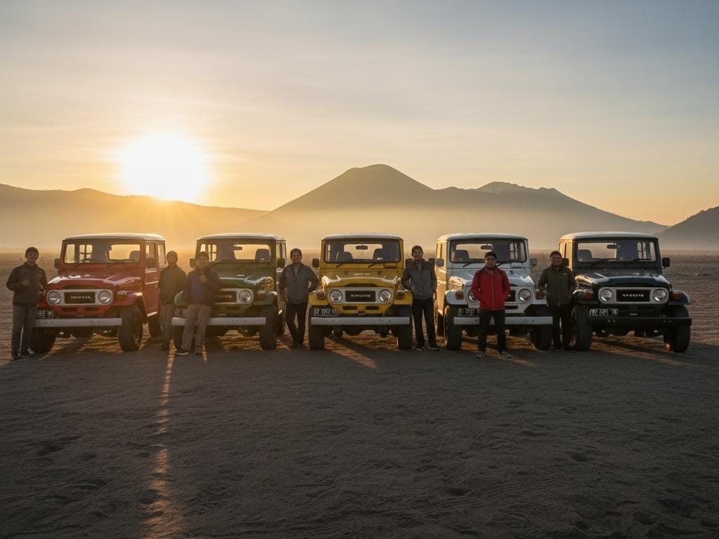 Sewa Jeep Bromo dari Batu
